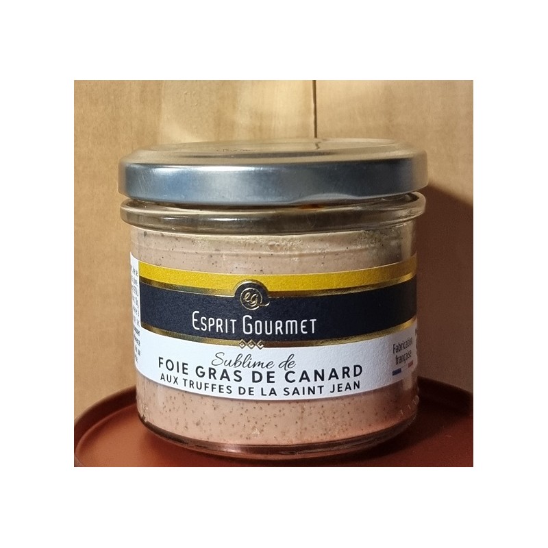 SUBLIME DE FOIE GRAS DE CANARD AUX TRUFFES 90G