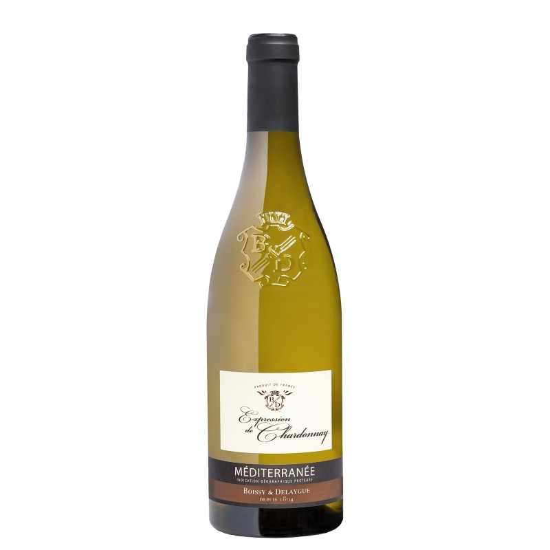 EXPRESSION DE CHARDONNAY  _ IGP MEDITERRANEE Blanc 75CL