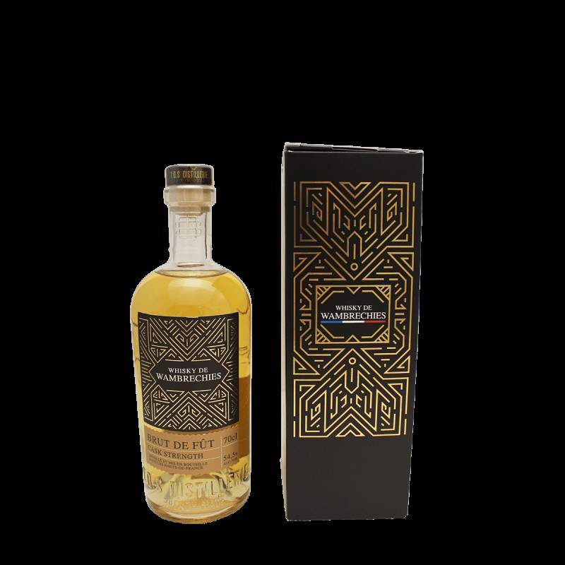 WAMBRECHIES Whisky BRUT DE FUT Cask Strength _  54.5° / 70cl