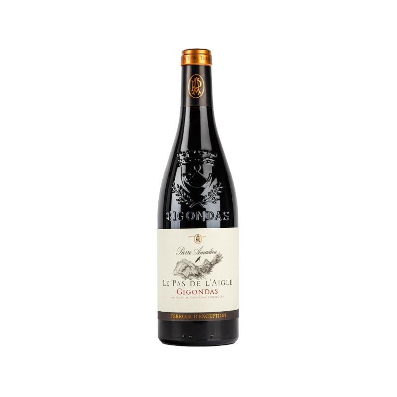 GIGONDAS Le Pas de L'Aigle _ Pierre Amadieu AOC CDR 75cl