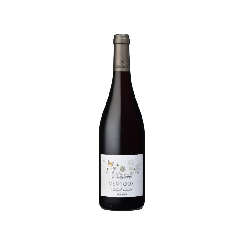 LES 2 BASTIDES VENTOUX 2018 Rouge AOP 75CL 13.5°