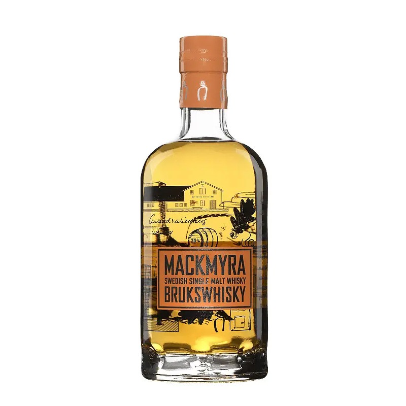 MACKMYRA BRUKS WHISKY  70CL / 41.4°