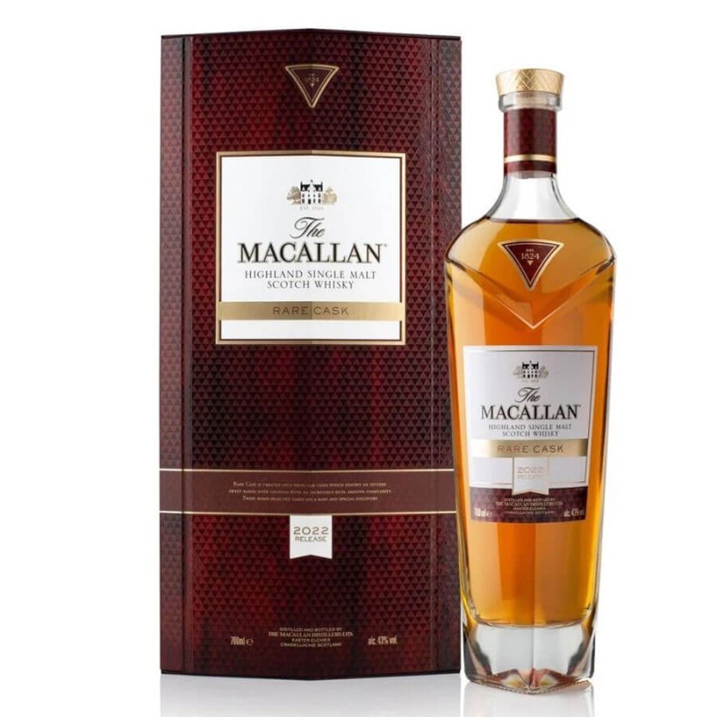 MACALLAN (The) RARE CASK Coffret Bois _ 70cl / 43°