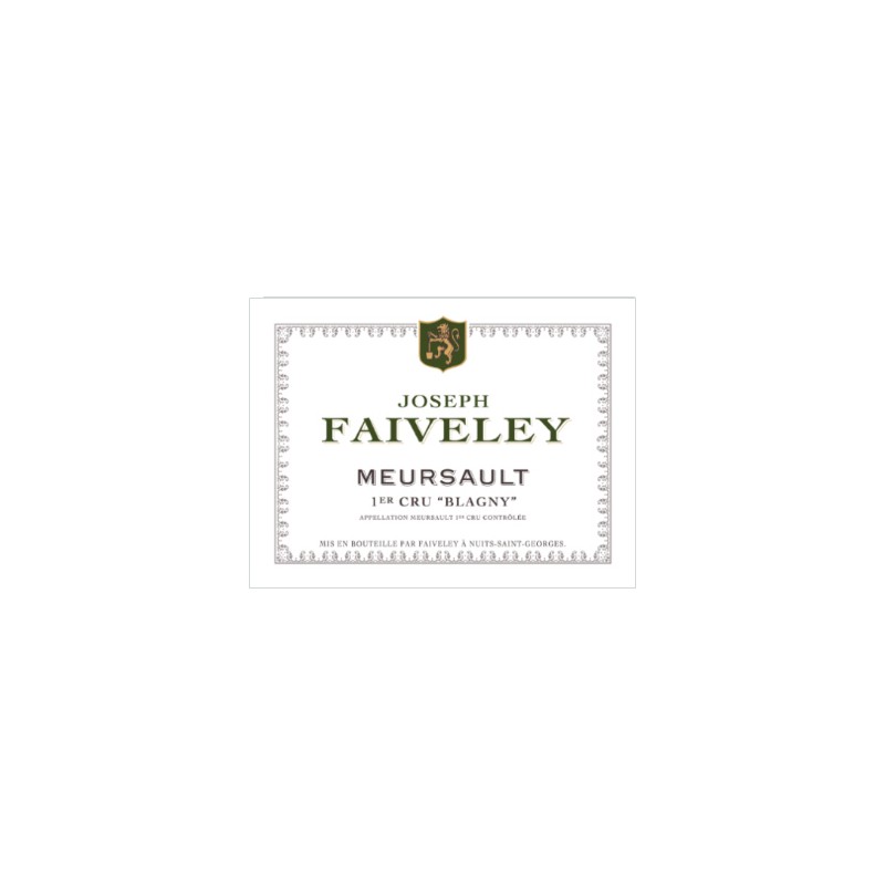 MEURSAULT Blanc 1er Cru "Blagny" 2020  Dom. FAIVELEY 75CL