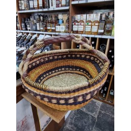 PANIER BOULE AFRICAIN - OSIER