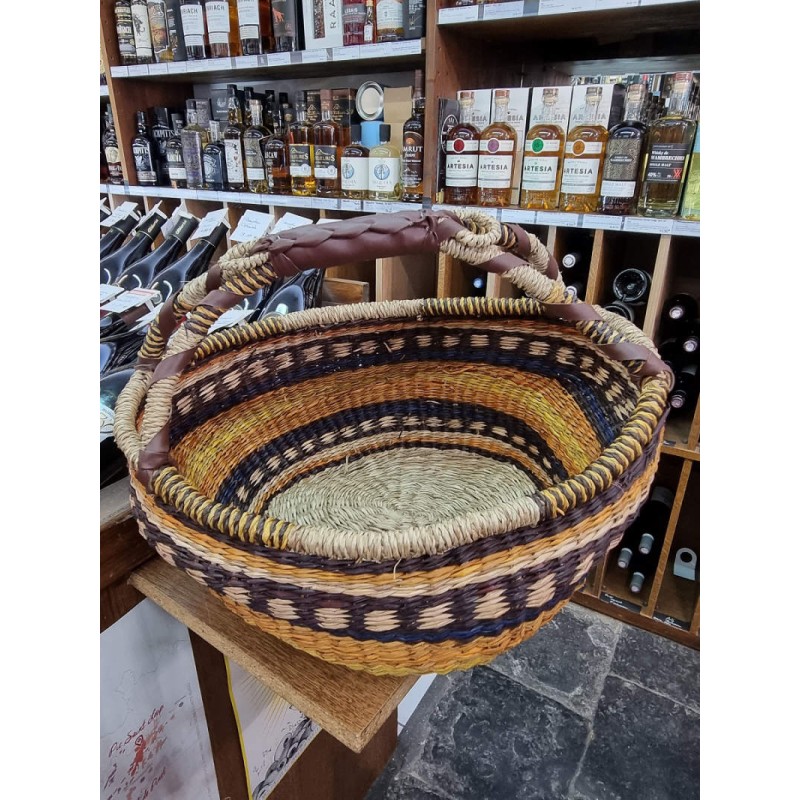 PANIER BOULE AFRICAIN - OSIER