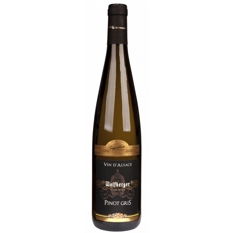 PINOT GRIS Blanc  WOLFBERGER Signature _ 75CL 13.5°