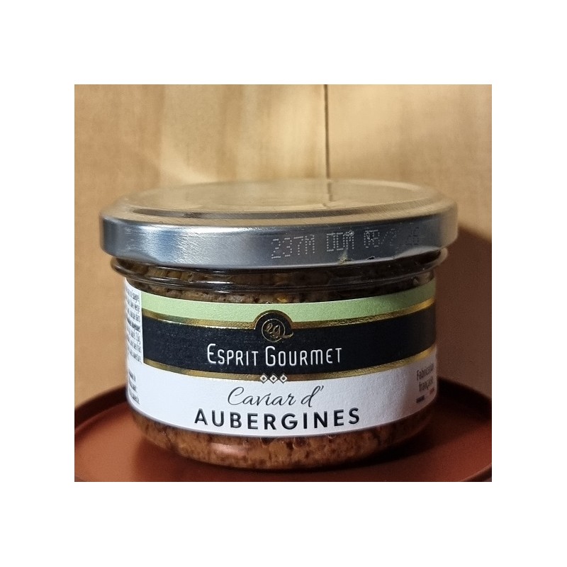 CAVIAR D'AUBERGINES BOCAL 90GR _ ESPRIT GOURMET