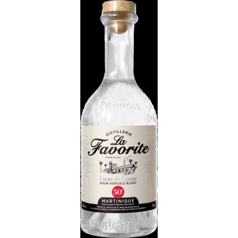 LA FAVORITE COEUR DE CANNE  70CL/50°