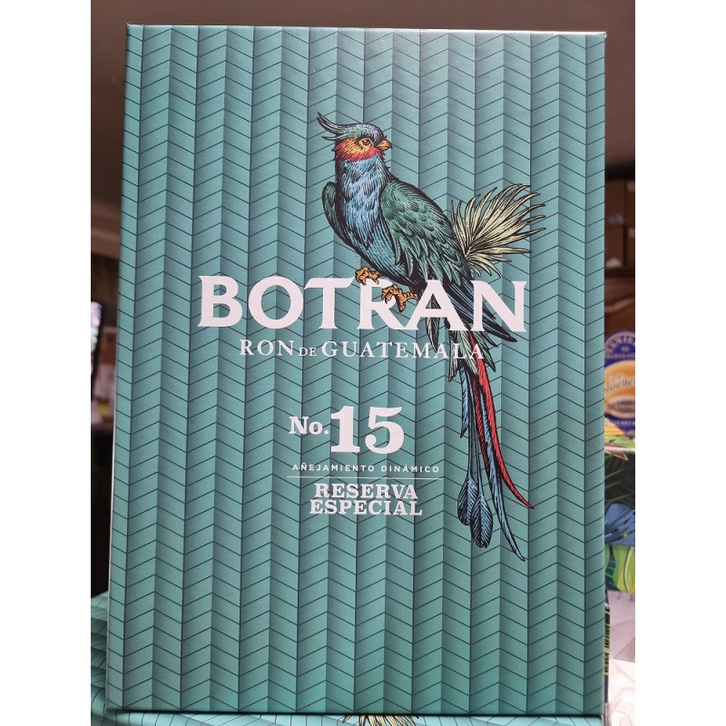 BOTRAN 15 ANS Coffret + 2 VERRES Ed. 2023 _ 70cl / 40°