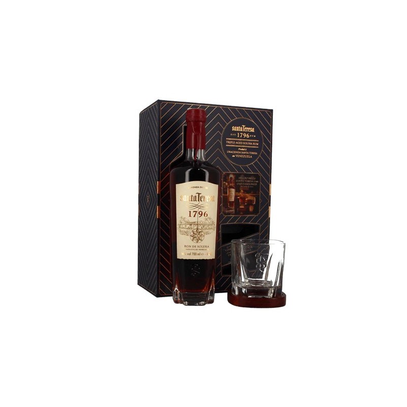 SANTA TERESA Coffret + 1 verre  _ 70CL  40°