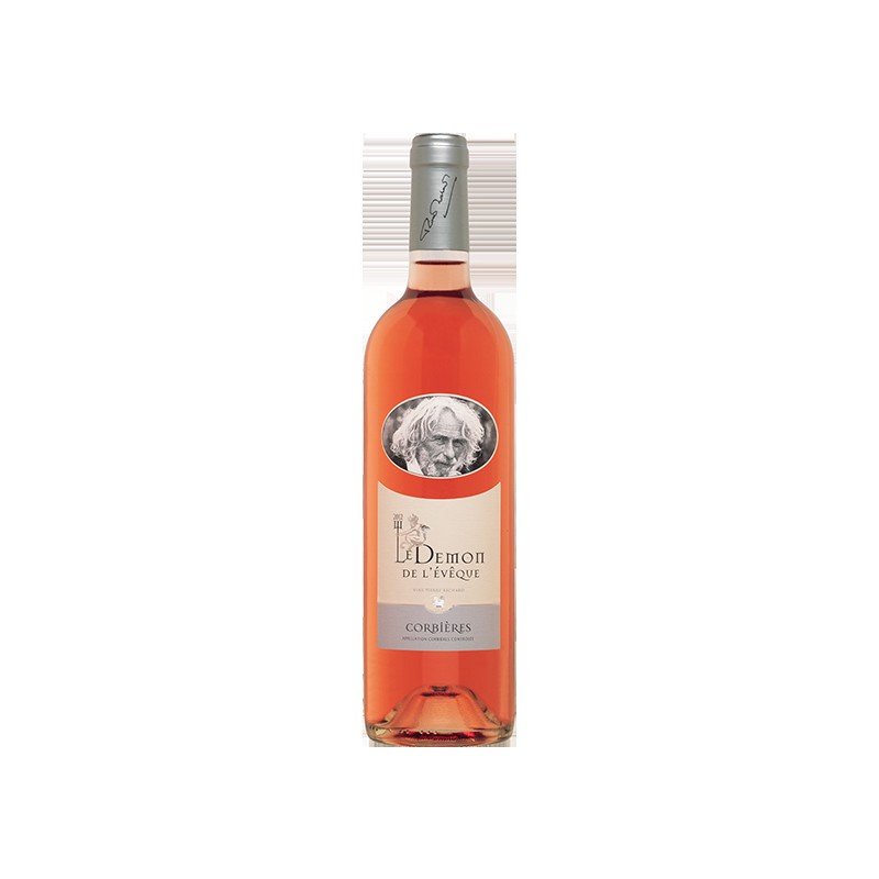 DEMON DE L'EVEQUE Rosé  Pierre RICHARD _ CORBIERES 75CL