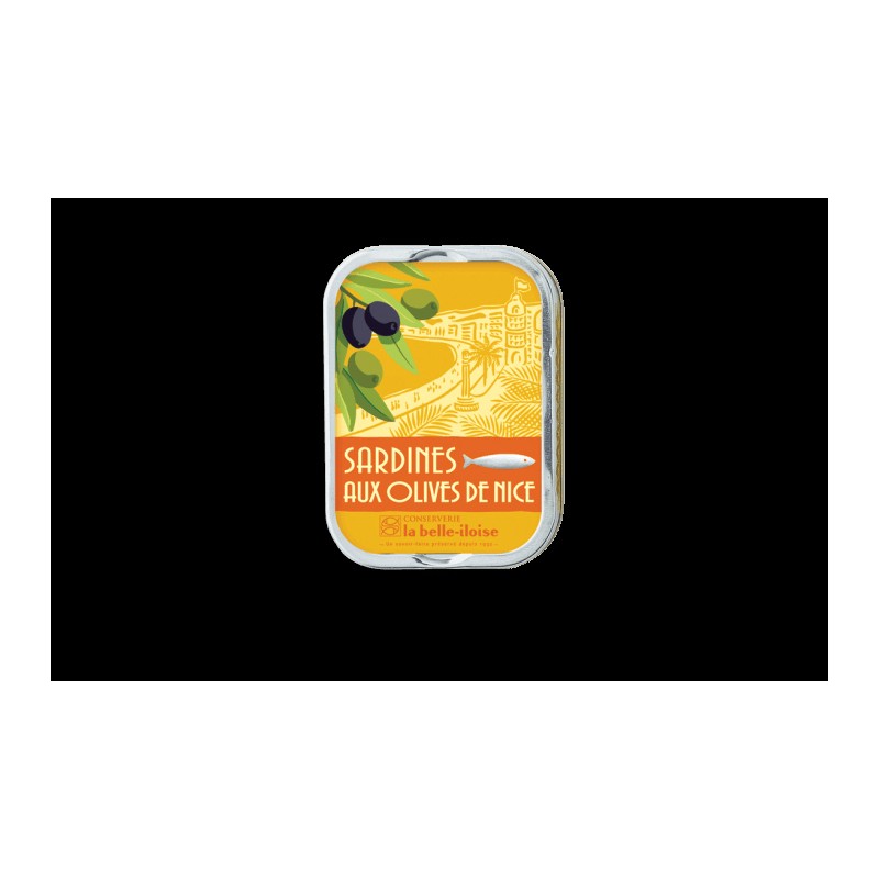 SARDINES aux Olives de Nice 115GR _ La Belle Iloise