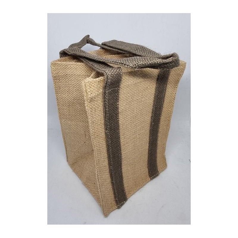 SAC JUTE NATUREL PETIT FORMAT  / 2 CORDES