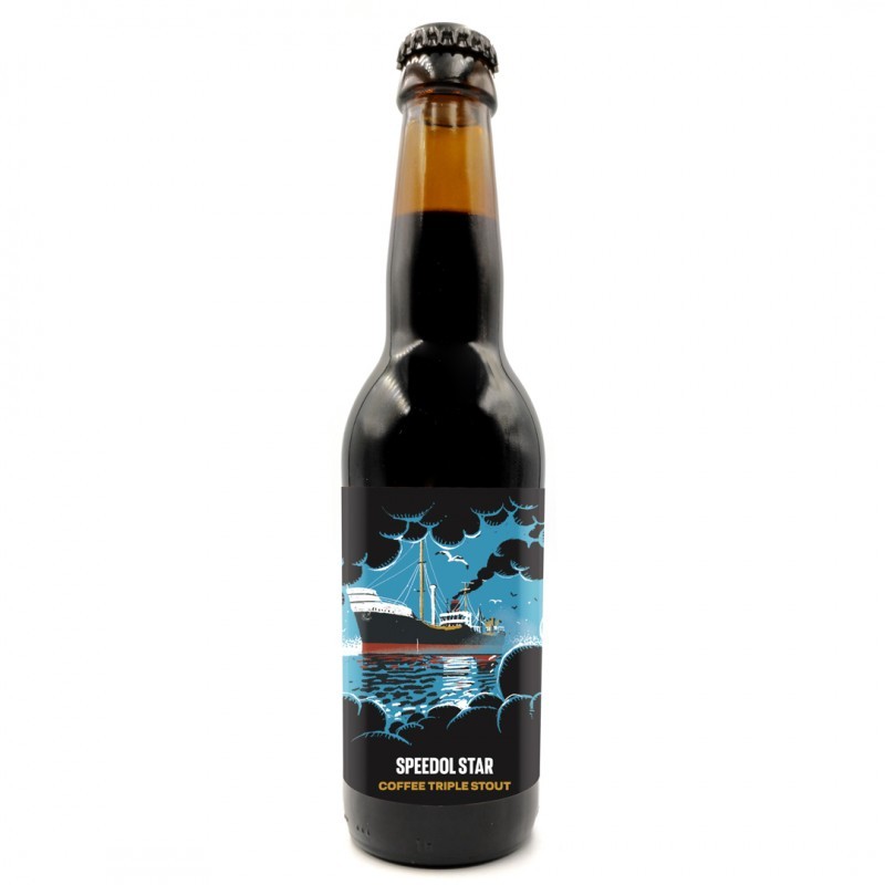 SPEEDOL STAR Bière Coffee Triple Stout 9.5° _ 33cl/VP