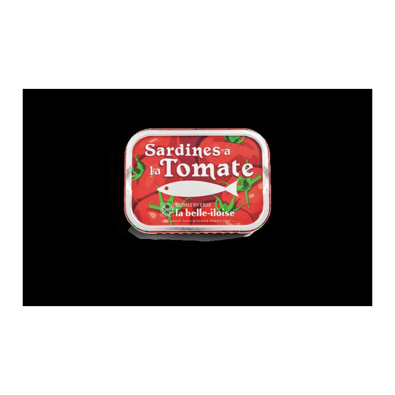 SARDINES à la Tomate, huile de Tournesol 115GR _ La B. Ioise