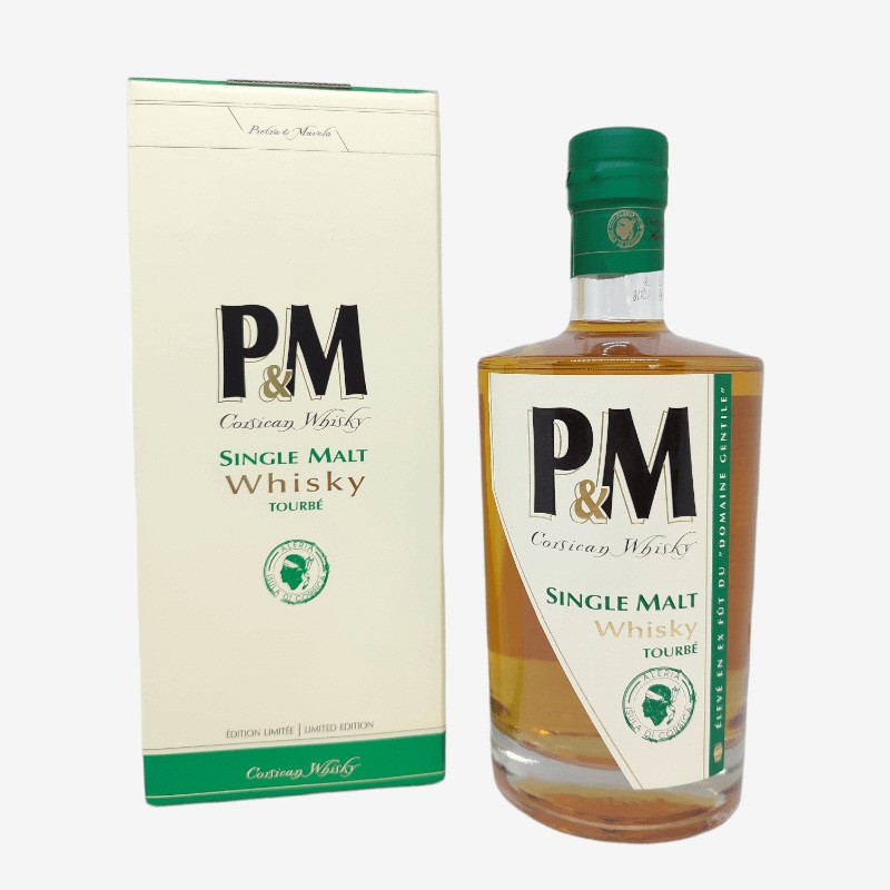 P&M   Single Malt "Tourbé"  _ 70cl / 42°