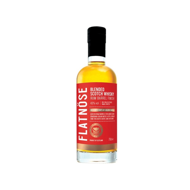 FLATNOSE RUM BARREL FINISH  70CL 43°