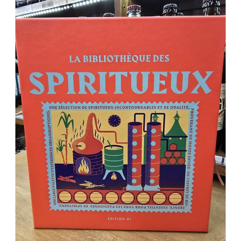 Bibliotheque des Spiritueux 24x2cl _ 48cl / 40.7°