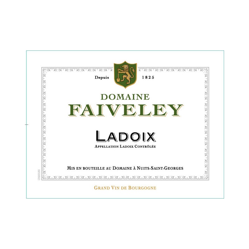 LADOIX Blanc 2017 Dom. FAIVELEY 75CL