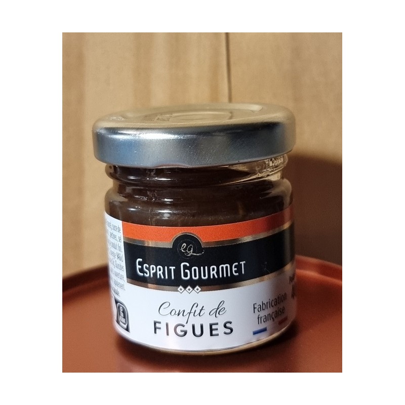 CONFIT DE FIGUES AUX EPICES BOCAL 40GR _ ESPRIT GOURMET