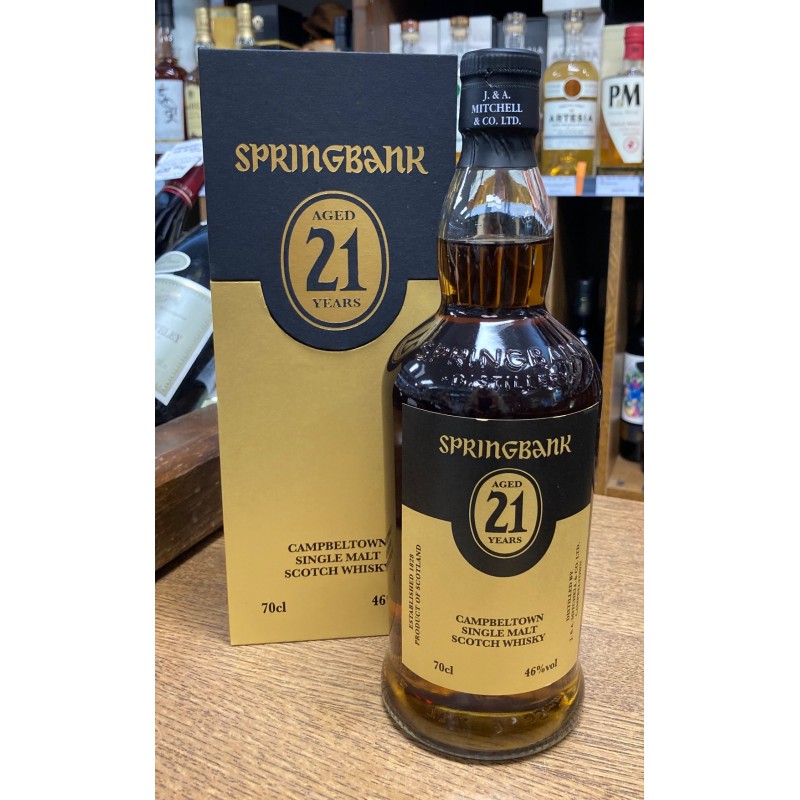 SPRINGBANK 21 ANS _  70CL 46°