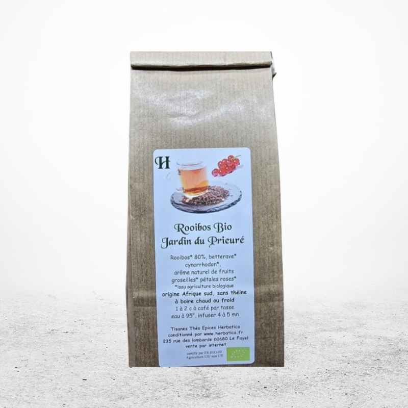 THES HERBATICA Rooibos Jardin du Prieure Sachet Vrac 80gr