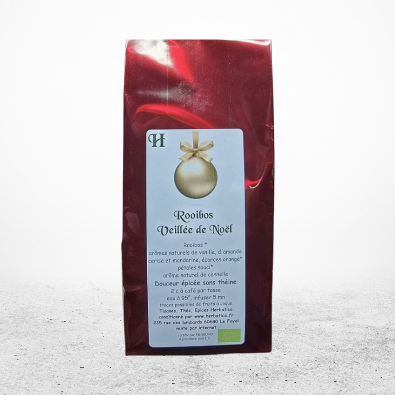 THES HERBATICA Rooibos Veillée de Noël BIO Sachet 80gr