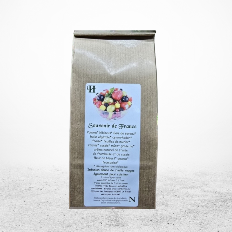 TISANES HERBATICA Souvenir de France Sachet 80gr