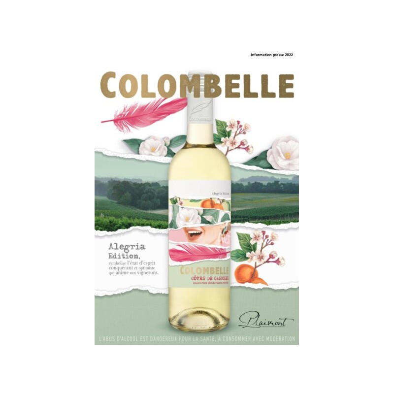 COLOMBELLE L'Original  Blc IGP Ed.Collector 2022 _ CDG  75CL