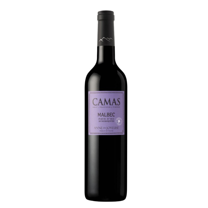 Camas MALBEC Anne de Joyeuse _ IGP Vin de Pays d'Oc Rouge 75