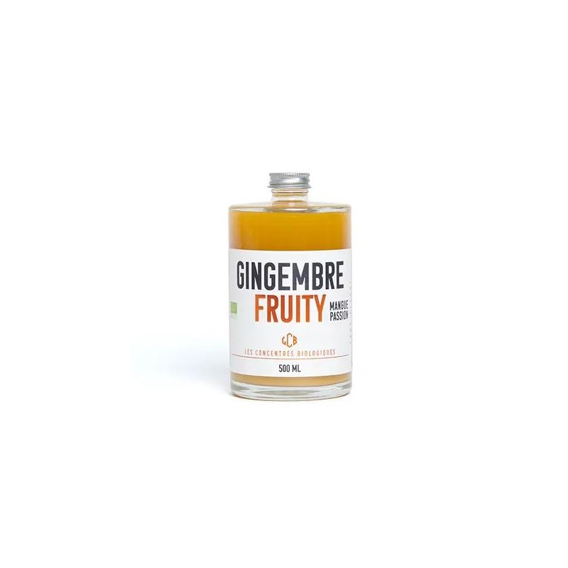 Gingembre FRUITY Concentré BIO 50cl