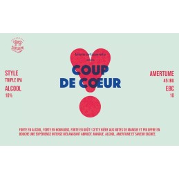 COUP DE COEUR Triple IPA...