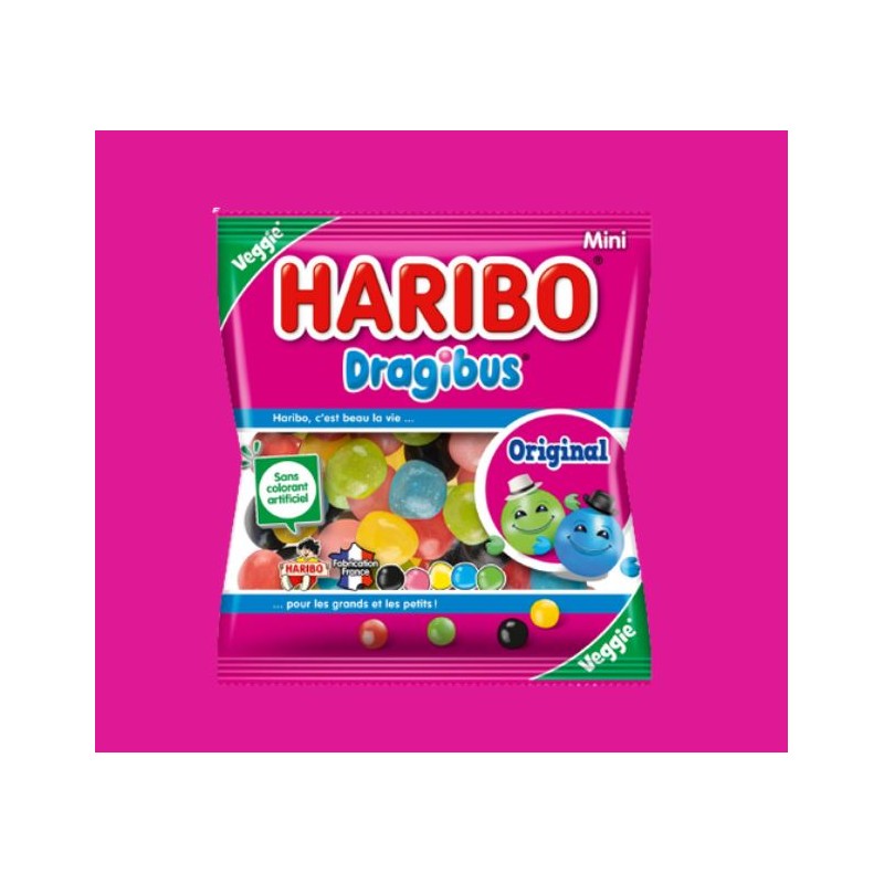 HARIBO Dragibus Original sachet 40gr