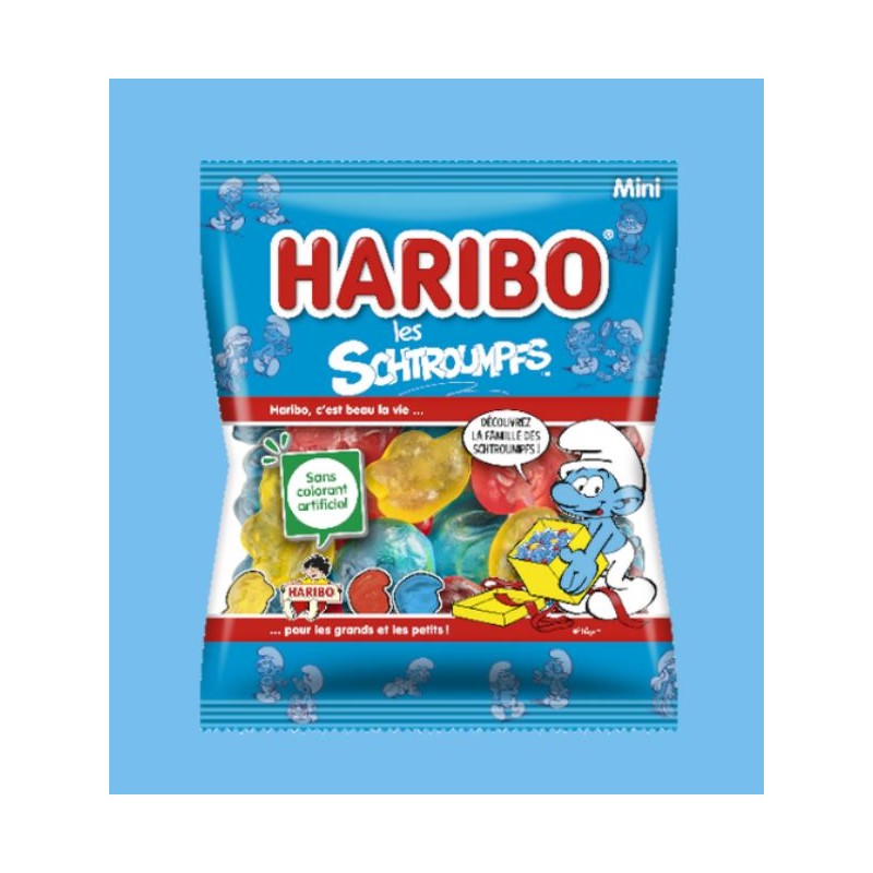 HARIBO Schtroumpfs sachet 40gr