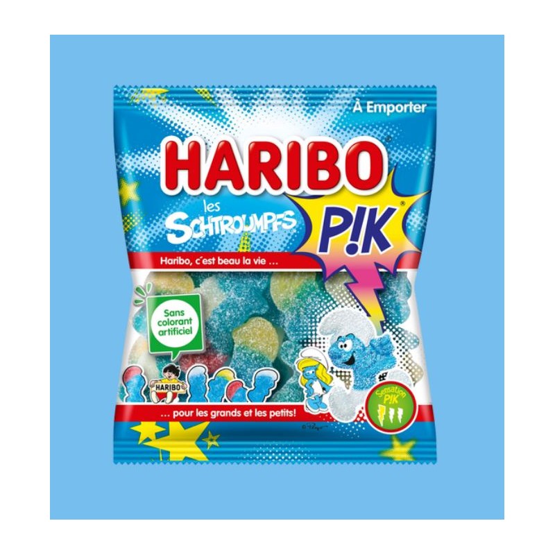 HARIBO Schtroumpfs Pik sachet 40gr