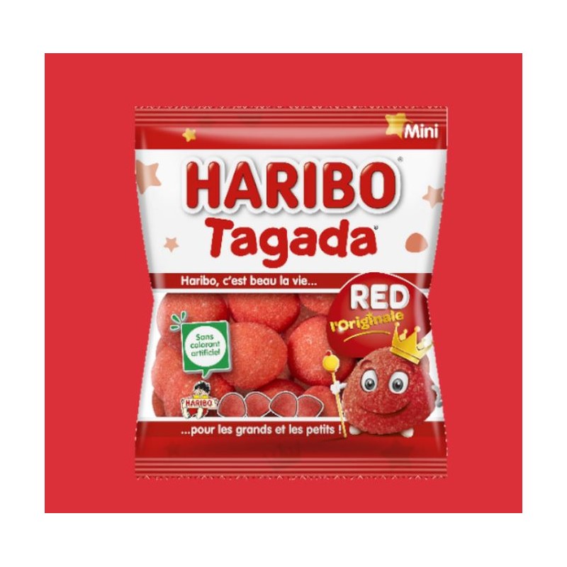 HARIBO Tagada Red l'originale sachet 30gr