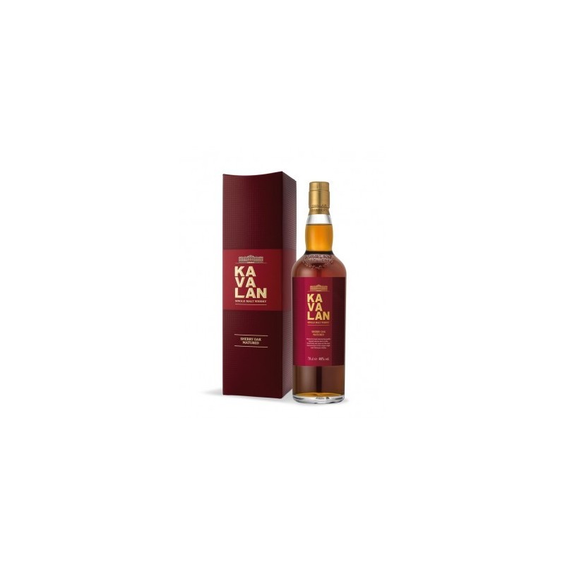 KAVALAN EX SHERRY OAK  70CL 46°