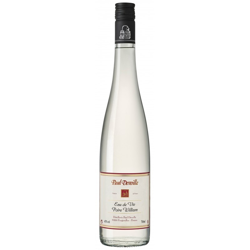 POIRE EAU DE VIE Paul.Devoille. Flute   70CL 43°