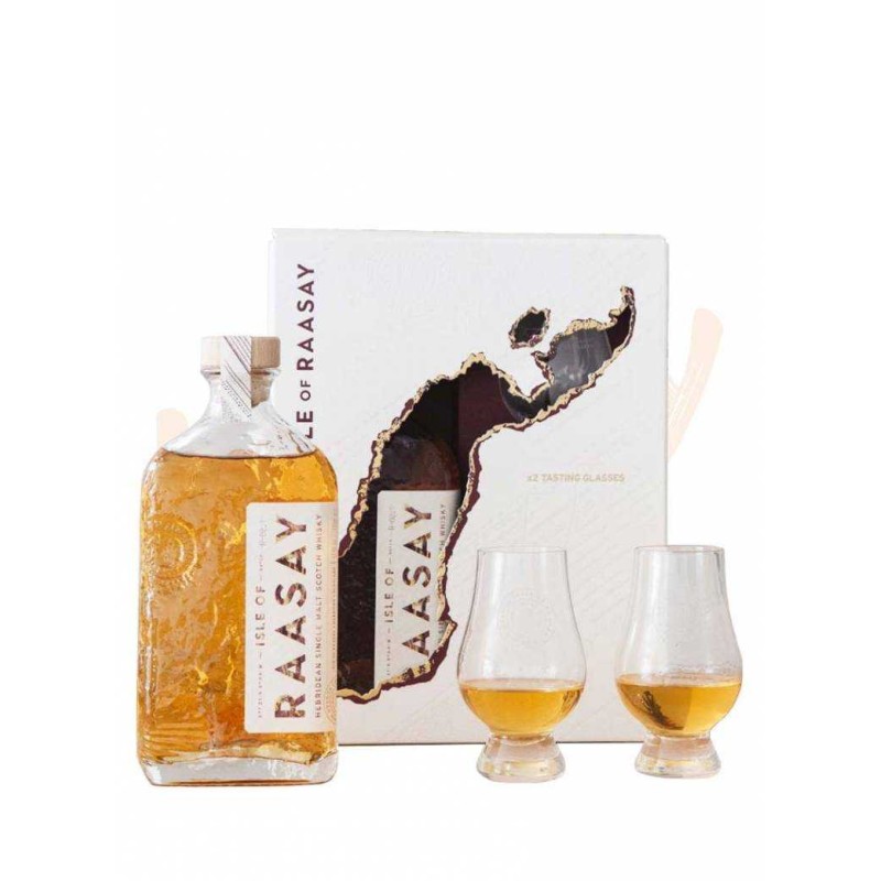 ISLE OF RAASAY Signature Coffret 2 Verres _ 46.4° / 70cl