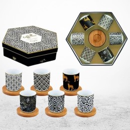 COFFRET LUXE 6 TASSES A...