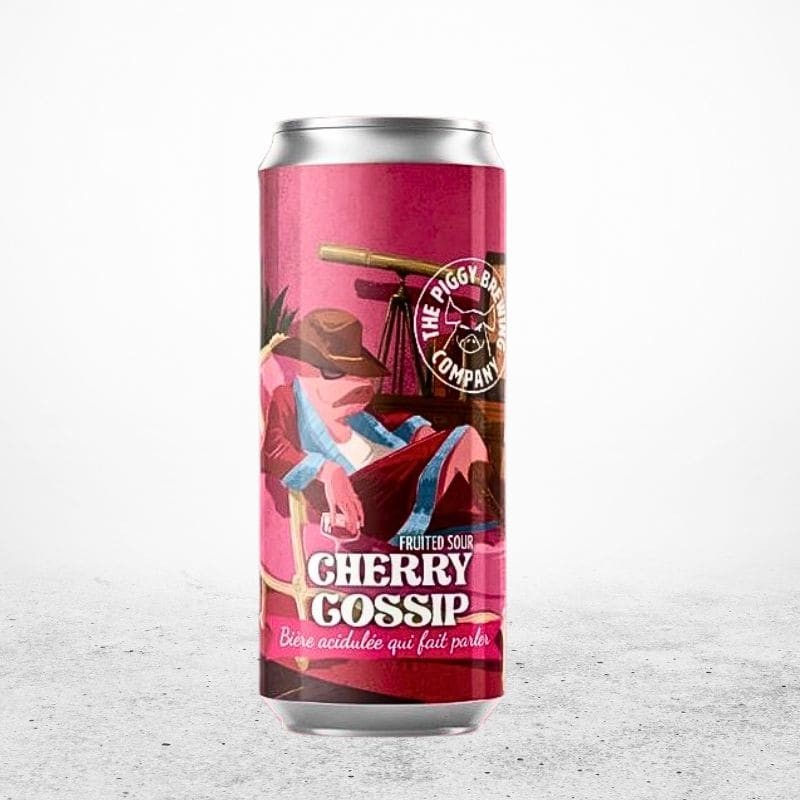 CHERRY GOSSIP Fruited Sour 4.8° Canette 44cl