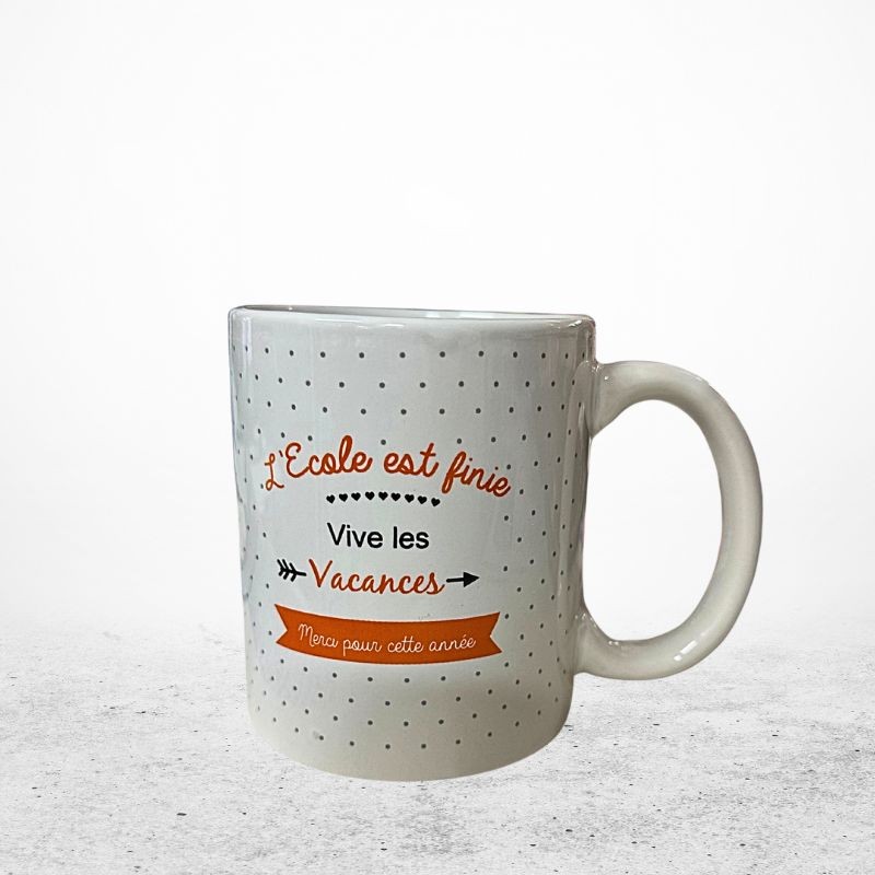 MUG "L'école est finie Vive les Vacances"