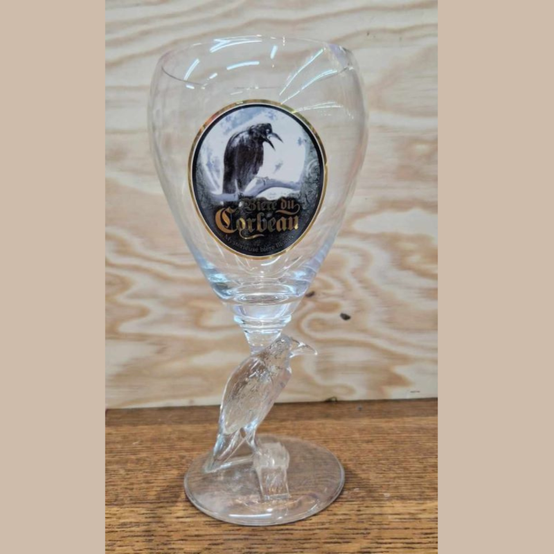 CORBEAU BIERE VERRE A PIED 25/33CL