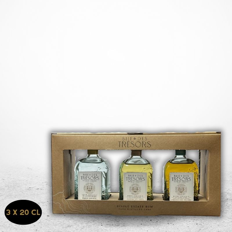 BAIE DES TRESORS Coffret 3x20cl_ 60CL / 50°