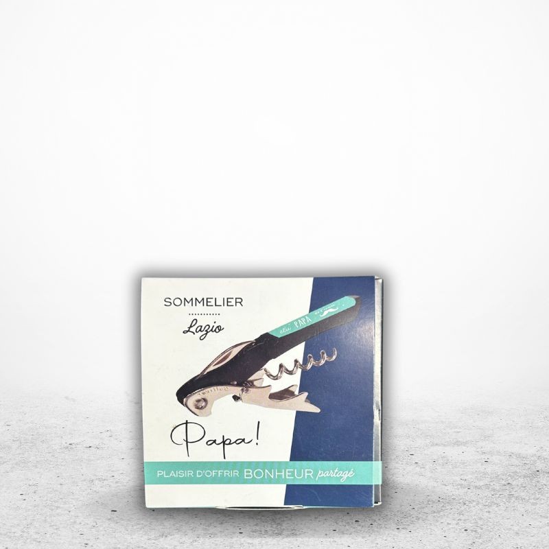 SOMMELIER LAZIO "Papa" avec disque antigoutte et boite cadea