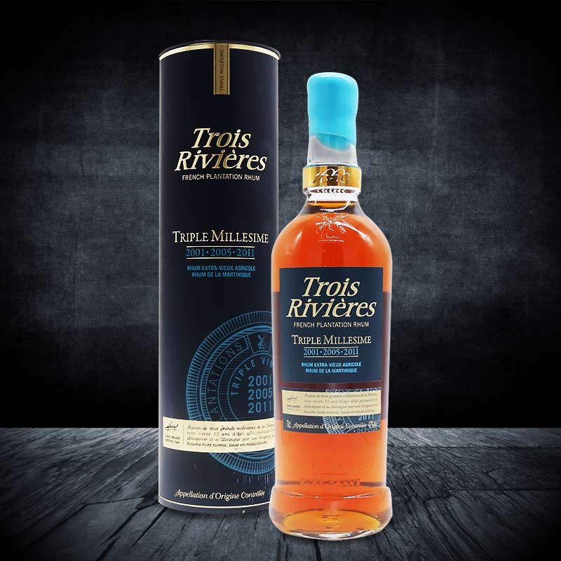 TROIS RIVIERES TRIPLE Mill. 2001-05-11 70CL/42°