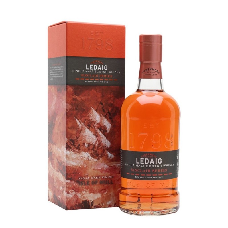 LEDAIG SINCLAIR SERIES Rioja Cask Finish_ 70CL/46.3°