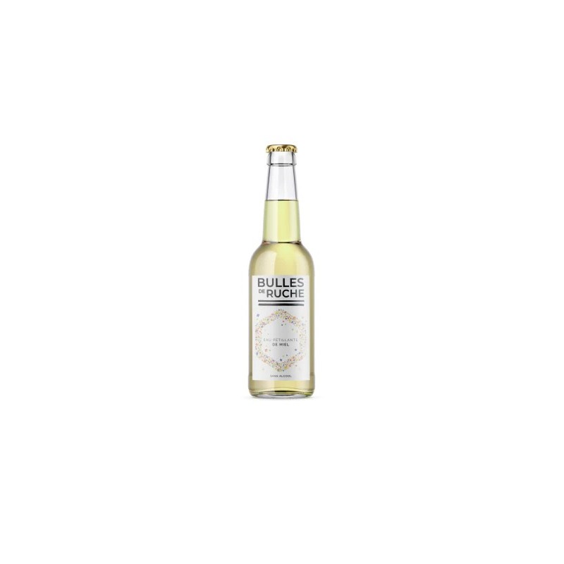 EAU PETILLANTE DE MIEL Sans Alcool _ Bulles de Ruches 27.5cl