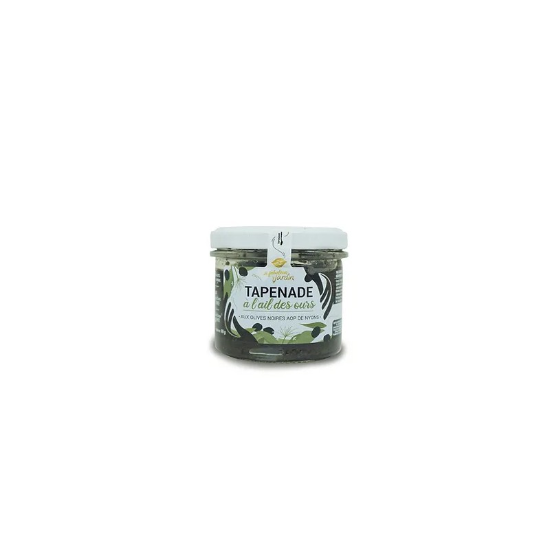 TAPENADE Noire Ail des Ours 90gr BIO _ Le Fabuleux Jardin